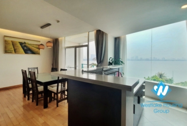 2 bedroom apartment with lake view good location for rent in Tay Ho.